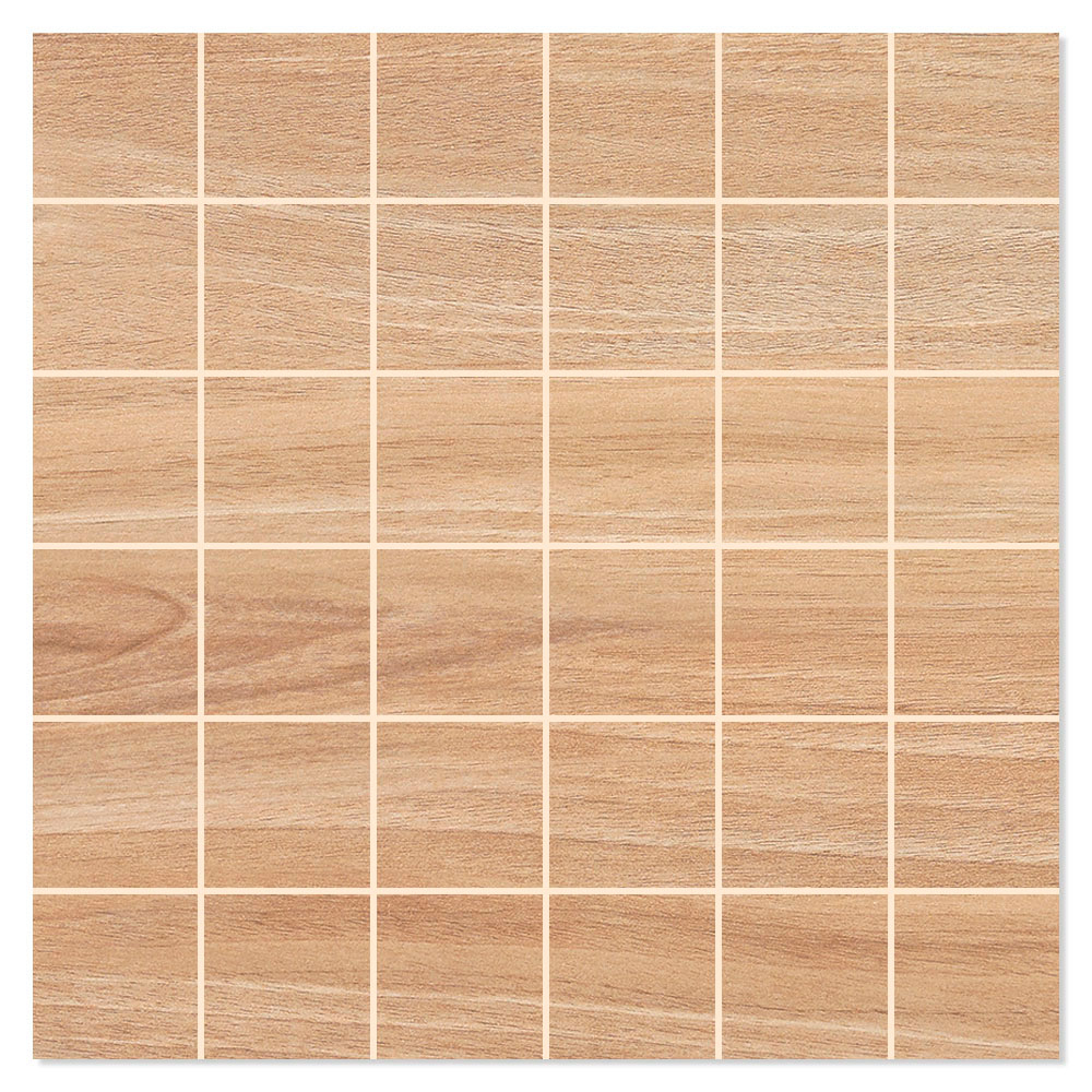 Mosaikkflis Kirova Beige Haya Matt 30x30 (5x5) cm